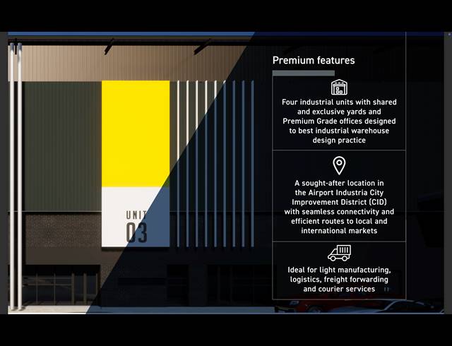 4,066M² WAREHOUSE TO LET IN AIRPORT INDUSTRIA